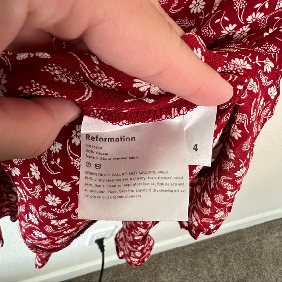 Reformation Lucita Dress in Francesca size 4 - Picture 12 of 13